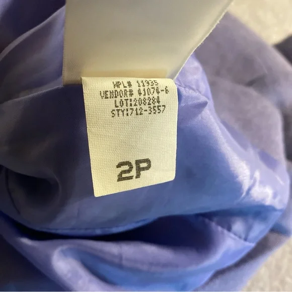 Worthington Women Petite 2P Blazer Crop Business Professional Fancy Cocktail Fun - Picture 10 of 13